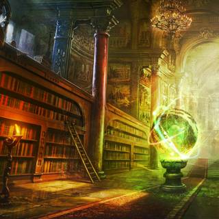 Desktop shelf HD 4k wallpaper