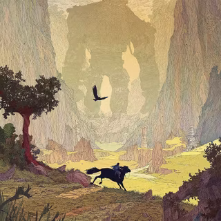 Shadow of The Colossus phone 4k wallpaper