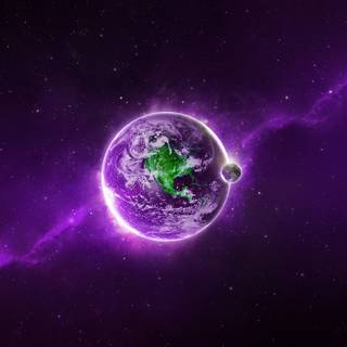 4k purple PC wallpaper