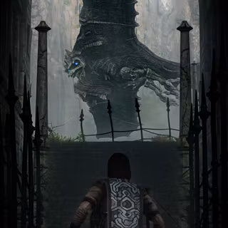 Shadow of The Colossus phone 4k wallpaper