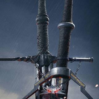 Phone sword wallpaper