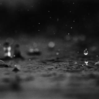 Rain drops 4k wallpaper