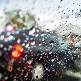 Rain drops 4k wallpaper