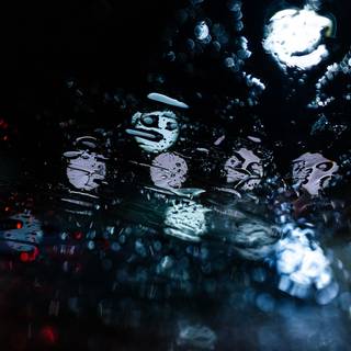 Rain drops 4k wallpaper