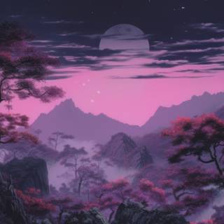 Desktop 4k purple wallpaper