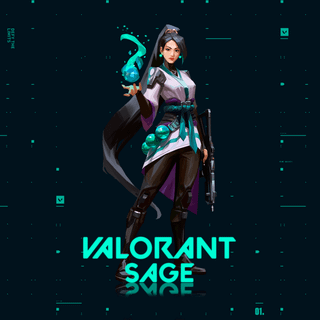 Valorant Sage 4k wallpaper