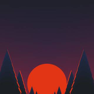 Red mobile 4k wallpaper