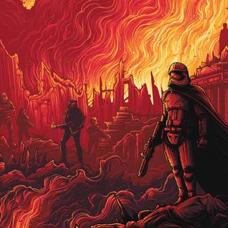 Cool red 4k wallpaper