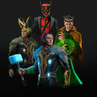 Loki desktop 4k wallpaper