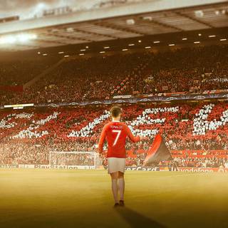 CR7 Manchester United 4k wallpaper