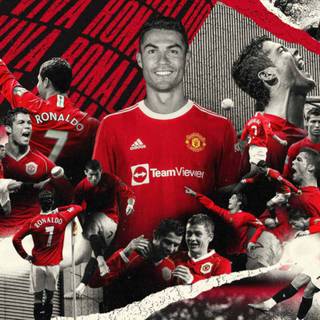 Ronaldo collage wallpaper