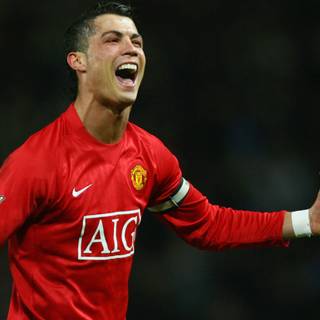 CR7 Manchester United 4k wallpaper