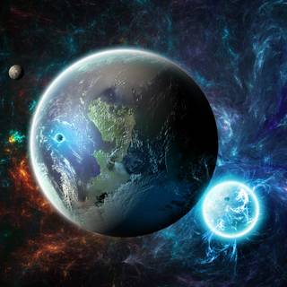 Planets 4k PC wallpaper