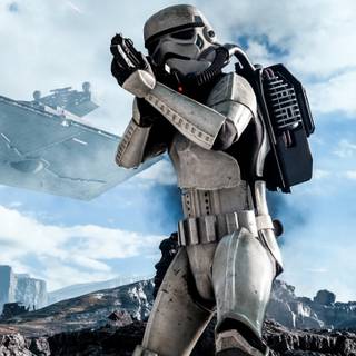 Stormtrooper phone wallpaper