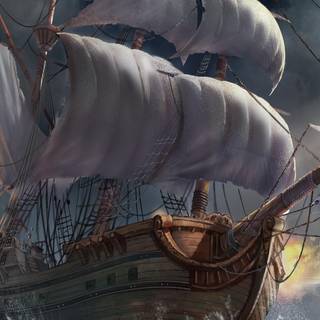 Ship iPhone wallpaper