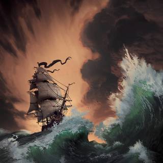 Ship iPhone wallpaper