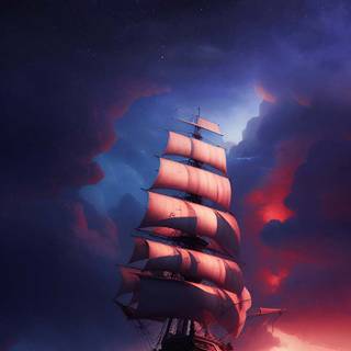 Ship iPhone wallpaper