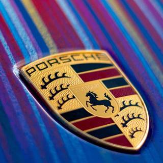 Porsche logo iPhone wallpaper