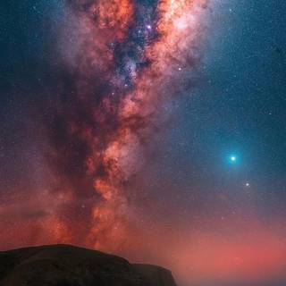 Milky Way iPhone wallpaper
