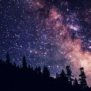 Milky Way iPhone wallpaper