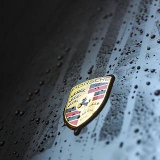 Porsche logo iPhone wallpaper