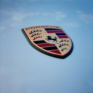 Porsche logo iPhone wallpaper