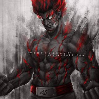 Might Guy phone wallpaper