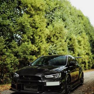 Lancer Evo iPhone wallpaper