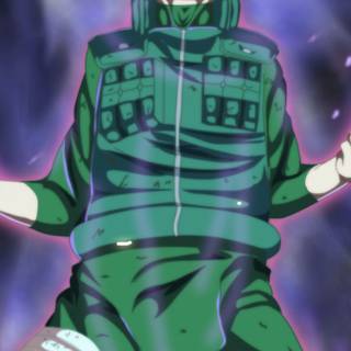 Might Guy phone wallpaper