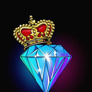 Diamond iPhone wallpaper
