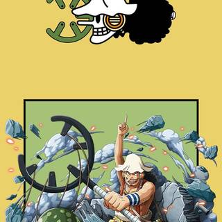 Usopp iPhone wallpaper