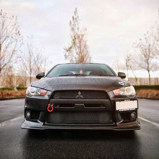 Lancer Evo iPhone wallpaper