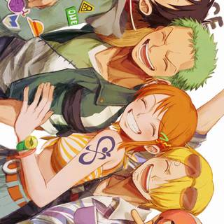 Nami and Sanji wallpaper