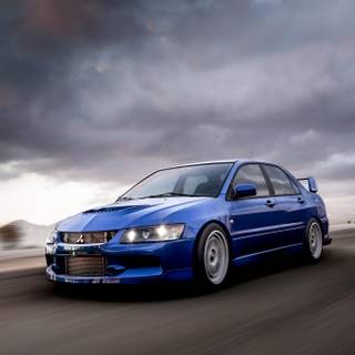 Lancer Evo iPhone wallpaper