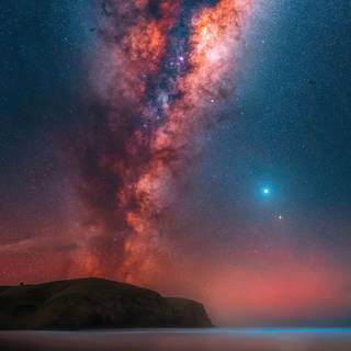 Milky Way phone wallpaper