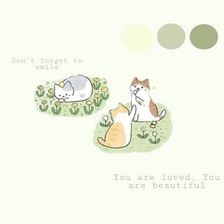 Light green iPhone wallpaper