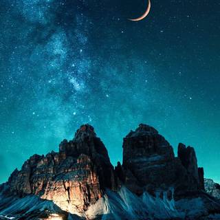 Milky Way phone wallpaper