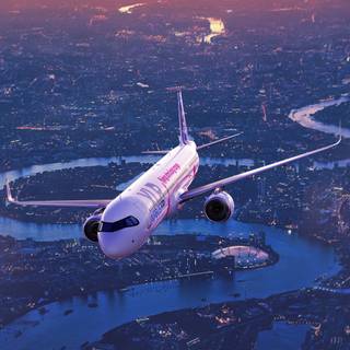 Airbus iPhone wallpaper