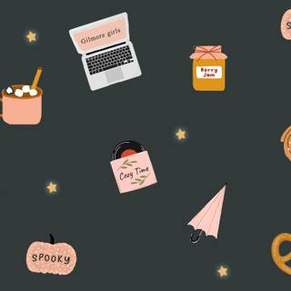 Cute autumn laptop wallpaper