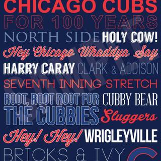 Chicago Cubs iPhone wallpaper