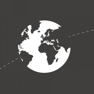 World map iPhone wallpaper