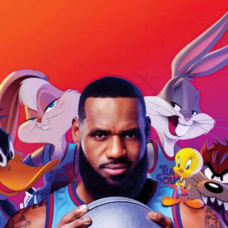 Space Jam iPhone wallpaper