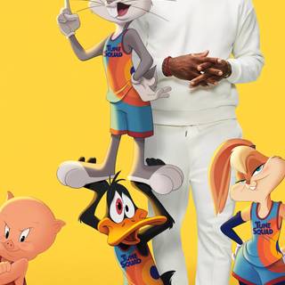 Space Jam iPhone wallpaper