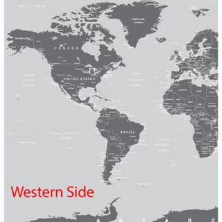 World map iPhone wallpaper