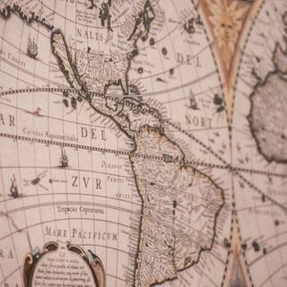 World map iPhone wallpaper
