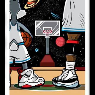 Space Jam iPhone wallpaper