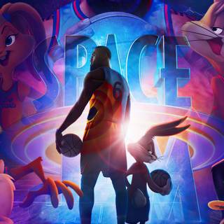 Space Jam iPhone wallpaper