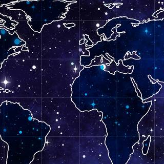 World map iPhone wallpaper