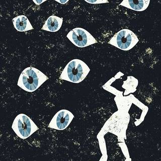 Paranoid aesthetic wallpaper