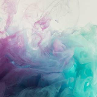 Green purple and blue aesthetic wallpaper